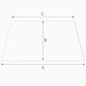 Trapecio isosceles cotas1